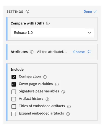 Settings: baseline do porównania, strona tytułowa i inne dodatki do adresów URL